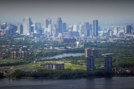 Finances: la réputation de Montréal grimpe encore Montréal se classe maintenant au 16e rang parmi... (Photo Bernard Brault, archives La Presse)
