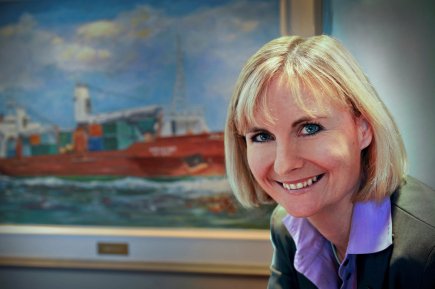 Croissance pour Logistec Madeleine Paquin est présidente et chef de la... (PHOTO FOURNIE PAR LOGISTEC)
