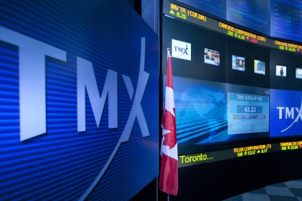 La Bourse de Toronto a reculé vendredi La baisse des cours des matières premières a... (Photo Norm Betts, archives Bloomberg)