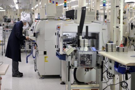 Secteur manufacturier: des champions discrets au Québec Quarante ans après son inauguration, l'usine IBM de... (Photo Bernard Brault, archives La Presse)
