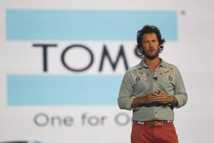 Donner, le plan d'affaires de TOMS «Incorporez le fait de donner dans votre plan... (Photo fournie par C2-MTL)