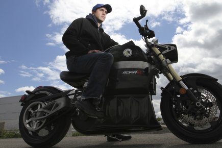 Lito Green Motion: une moto électrique 100% québécoise L'homologation de Transports Canada en poche, Jean-Pierre Legris... (Photo Stéphane Champagne, collaboration spéciale)