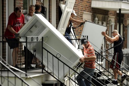 Déménagement: attention aux arnaques Chaque année, des consommateurs sont victimes de déménageurs... (Photo Bernard Brault, Archives La Presse)