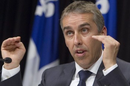 Déficit: le Québec rate la cible de 250 millions Le ministre des Finances, Nicolas Marceau, maintenait sa... (Archives La Presse Canadienne)