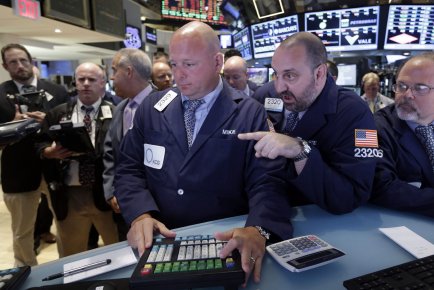 Les Bourses clôturent dans le vert La Bourse de New York avait clôturé en... (PHOTO ARCHIVES AP)