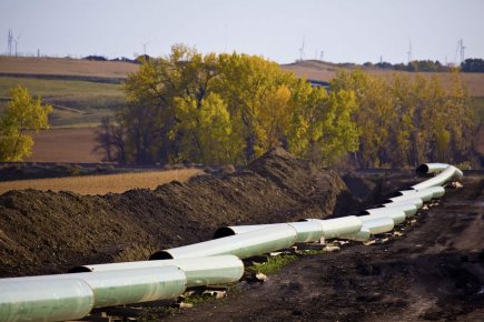 Oléoduc de TransCanada: Edmundston veut protéger son bassin versant Le nouvel oléoduc de TransCanada transporterait le brut de... (PHOTO ARCHIVES REUTERS)