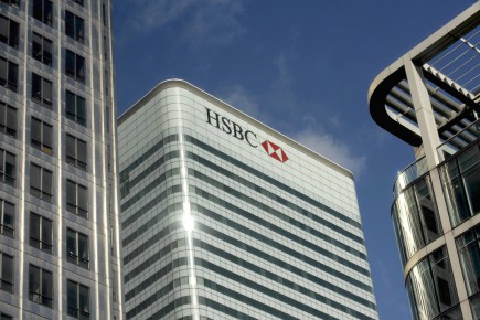 La banque britannique HSBC a provoqué la stupéfaction dans le corps... (PHOTO REUTERS)