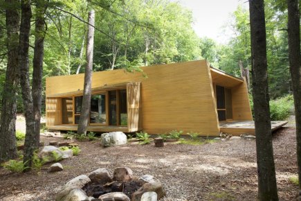 Secrets de campagne: retour aux sources Bardée de cèdre blanc sélect du Québec, cette... (PHOTO FOURNIE PAR FRANCIS PELLETIER)