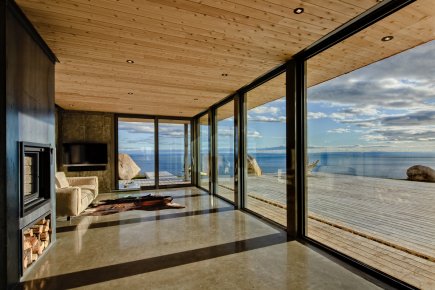 Secrets de campagne: design sur le fleuve Baptisée Marée basse, cette maison en location, située... (PHOTO FOURNIE PAR YUL PHOTO)