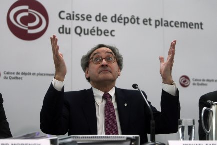 Michael Sabia demeurera à la tête de la Caisse de dépôt Le président de la Caisse de dépôt et... (Photo Martin Chamberland, La Presse)