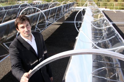 À la découverte des énergies vertes L'excursion solaire propose de faire escale à la... (Photo Alain Dijon, La voix de l'Est)