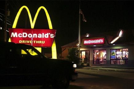 Nouvelle grève des employés de «fastfoods» américains McDonald's compte plus de 32 000 restaurants dans... (Photo: archives AP)