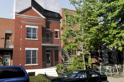 Du neuf rue Waverly, dans le Mile End Au 5755, rue Waverly, l'ajout de deux étages... (Illustration fournie par Développement 3C)