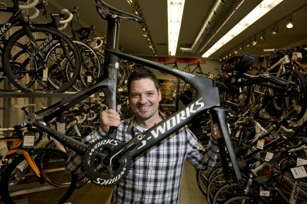 Distancer la concurrence par un marketing efficace Marc-André Lebeau, président et copropriétaire de Bicycles Quilicot,... (Photo Alain Roberge, La Presse)