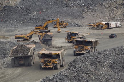 La mine Osisko, près de Malartic.