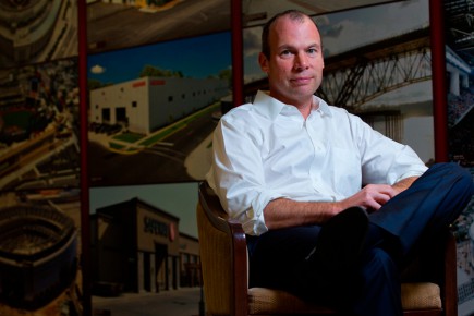 <p>Marc Dutil, 50 ans, est président et chef de la direction du Groupe Canam.</p>