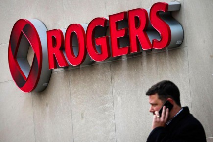 Les revenus trimestriels de Rogers ont totalisé 3,58 milliards, après avoir été de 3,49 milliards l'an dernier.