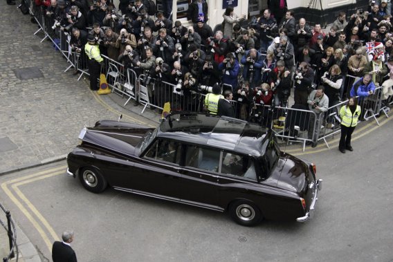 C'est bord de cette RollsRoyce Phantom VI 1977 que Kate Middleton et le
