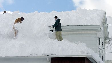 Déneigement toiture rimouski