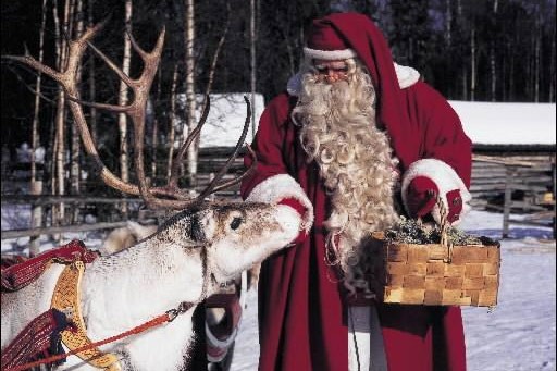 rencontre avec le pere noel en laponie