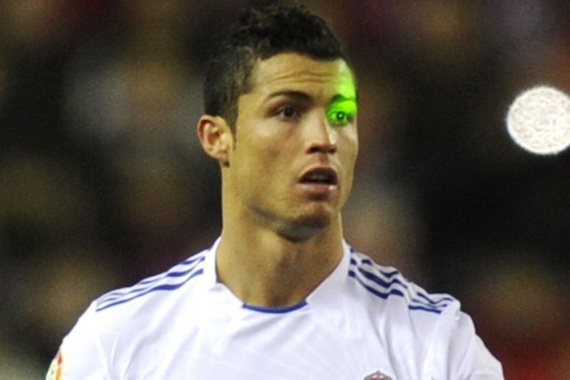 Cristiano Ronaldo visé une nouvelle fois par un laser | Espagne