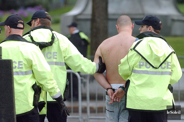 Dettes pour contraventions: le projet de justice adapté IMPAC continue Une équipe composée de la police, de la... (Photothèque Le Soleil, Jean-Marie Villeneuve)