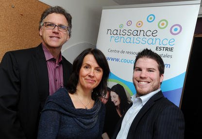 L'organisme Naissance Renaissance veut se faire plus présent Le couple Serge Auray et Martine Lemay, qui... (Imacom, Frédéric Côté)