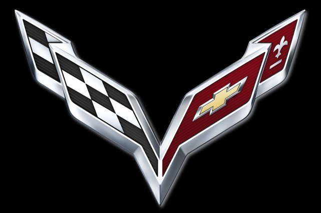Corvette, un nom français... et un logo d'inspiration francophone Le logo de la marque est devenu célèbre,... (Image fournie par Chevrolet)