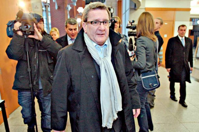 La retraite à 67 ans évoquée par Labeaume À sa sortie de la troisième et dernière... (Le Soleil, Pascal Ratthé)