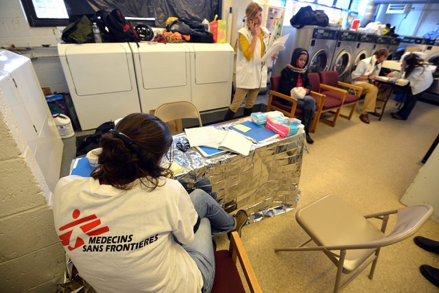 Des employés de Médecins sans frontières se sont... (Photo: AFP)