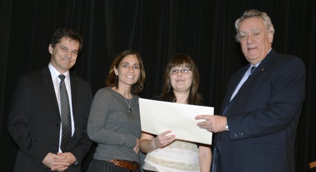 La Fondation de l'UQAC remet ses bourses Le président de la Fondation de l'UQAC, Me... (Photo Jeannot Levesque)
