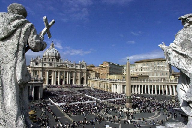 La place Saint-Pierre au Vatican.... (Photo: AP)