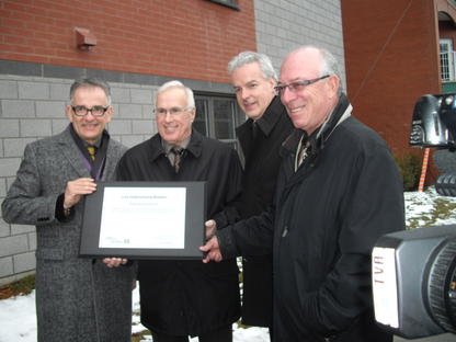 Sherbrooke s'enrichit de 68 logements sociaux Le député de Saint-François, ministre de la Santé... (La Tribune, François Gougeon)