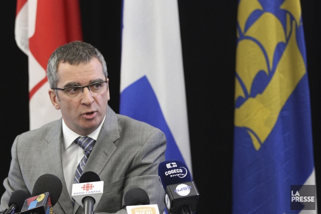 Port de Québec: année record assombrie par la poussière rouge Le président-directeur général de l'Administration portuaire de... (Le Soleil, Jocelyn Bernier)