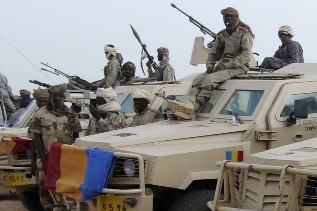 Le Tchad a déployé environ 1800 soldats au... (Photo : Cheick Diouara, Reuters)