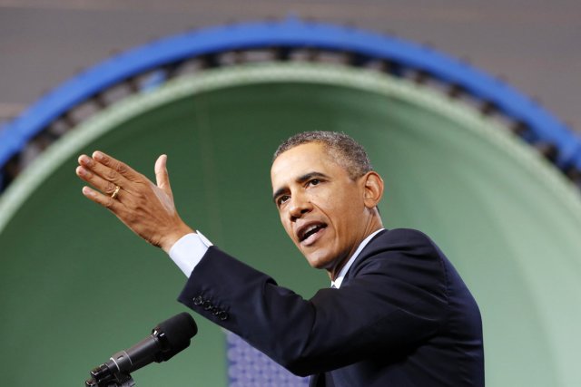 Le président Barack Obama a prononcé un discours... (PHOTO KEVIN LAMARQUE, REUTERS)