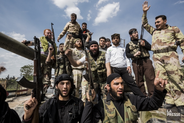 Les salafistes sont des combattants redoutables venus prêter... (Photo Édouard Plante-Fréchette, La Presse)