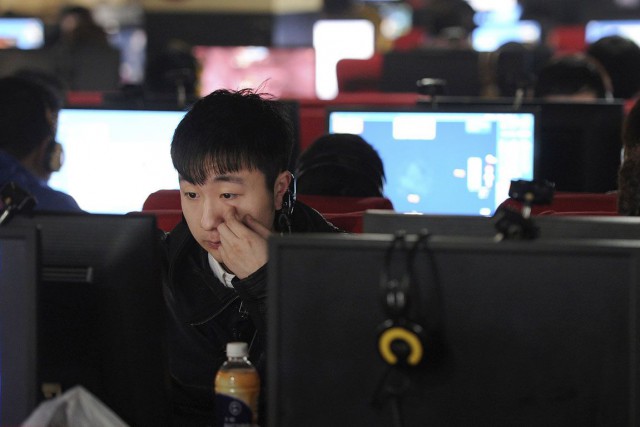 La Chine compte plus d'internautes que tout autre... (Photo Archives Reuters)