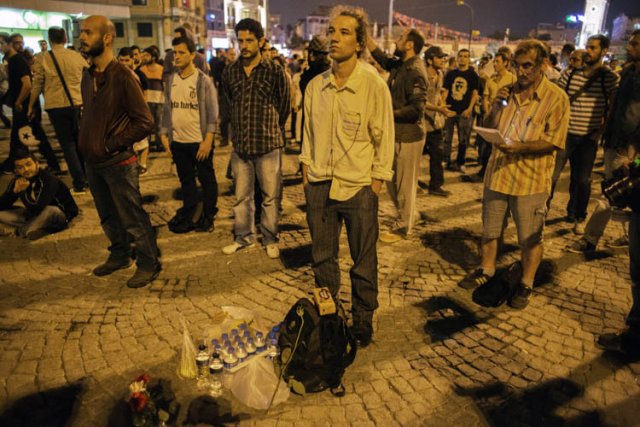 L'auteur de cette action inédite à Istanbul, qui... (Photo: AFP)