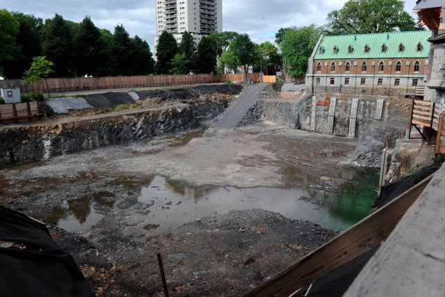 Le chantier du Musée des beaux-arts du Québec reprend vie La direction du Musée national des beaux-arts du... (Photothèque Le Soleil, Erick Labbé)
