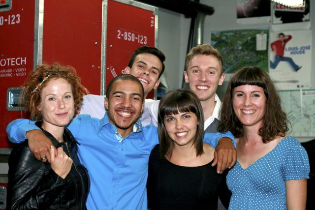 Un rendez-vous avec l'espoir au Festival de la chanson L'enthousiasme était de mise, hier soir, chez les... (photo Bertrand Duhamel, FICG)