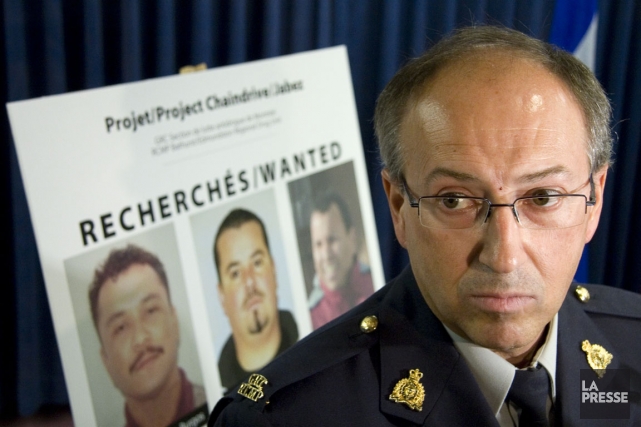 <b>André Potvin</b>, sergent d&#39;état-major à la Gendarmerie royale. - 759126-andre-potvin-sergent-etat-major