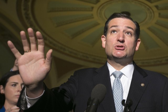 Le sénateur républicain du Texas Ted Cruz est... (PHOTO KEVIN LAMARQUE, REUTERS)