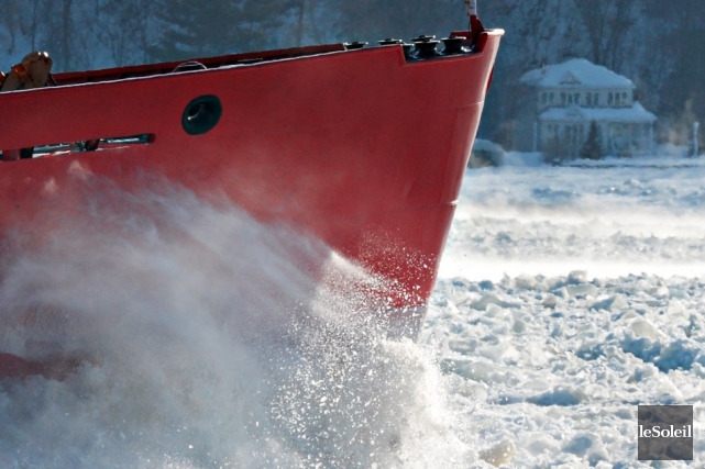 Brise-glace trop souvent hors service: un risque pour Rio Tinto Jean-Marie Villeneuve pratique le métier depuis plus de... (Archvies Le Soleil, Jean-Marie Villeneuve)