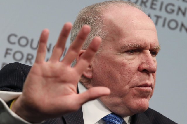 Le directeur de la CIA, John Brennan, a... (Phoyo YURI GRIPAS, Reuters)