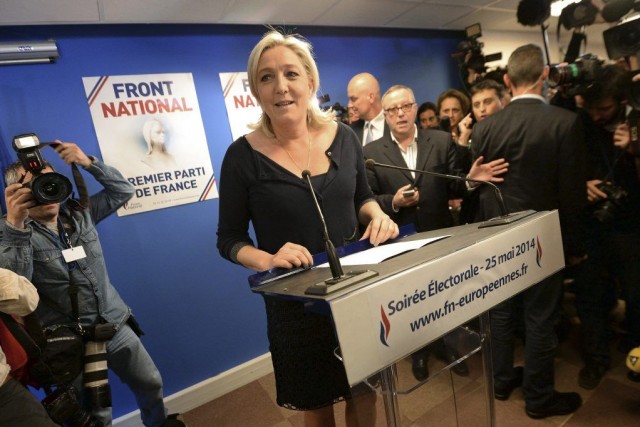 Le FN de Marine Le Pen a bénéficié... (Pierre Andrieu, AFP)