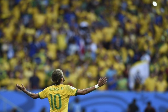Neymar a encore été décisif dans cette rencontre.... (Photo AFP)