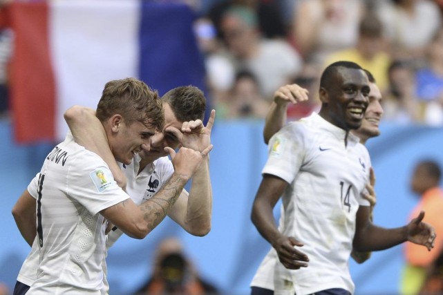 La France affrontera en quarts de finale l'Allemagne,... (Photo AFP)