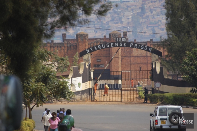 La prison de Nyarugenge, à Kigali, où est... (Photo Jean-Thomas Léveillé, La Presse)