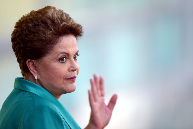 Dilma Rousseff... (Photo EVARISTO SA, AP)